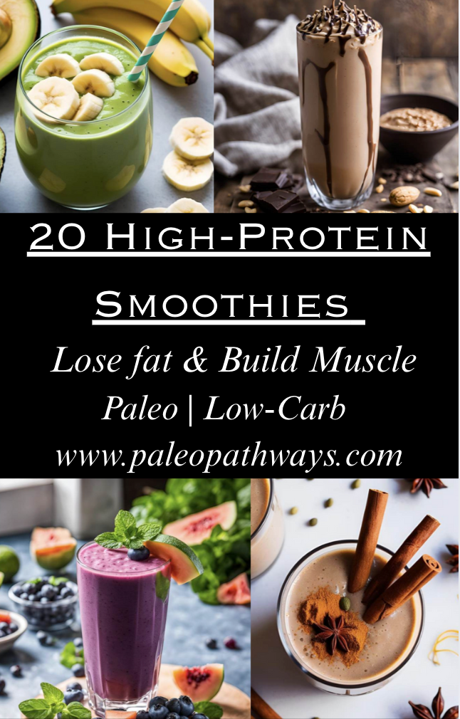 Protein Power Smoothies: 20 High-Protein, Nutrient-Dense Blends for Energy & Weight Loss