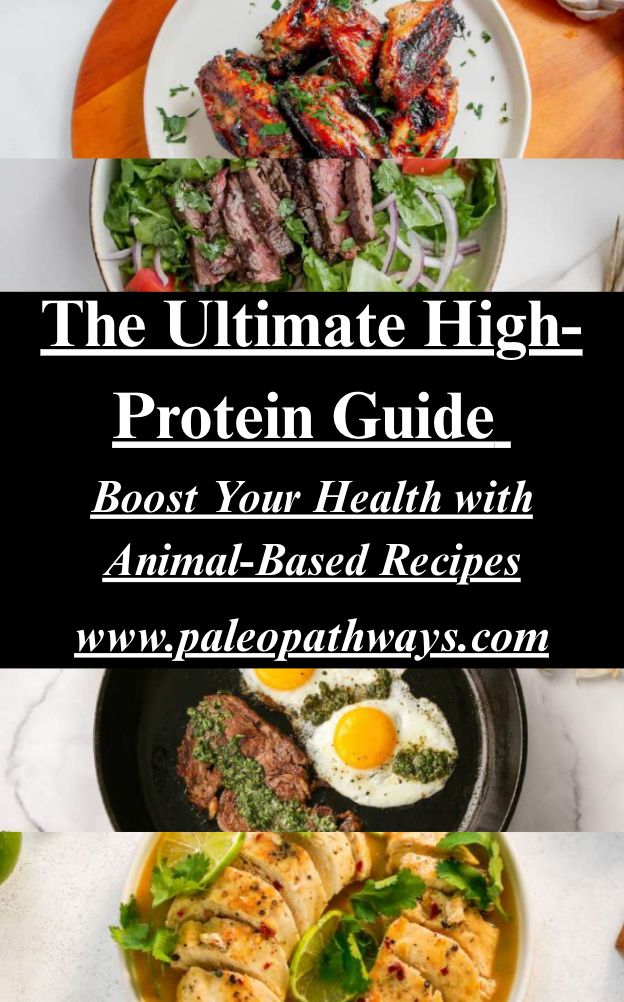 The Ultimate High-Protein Guide: Boost Your Health with Animal-Based Proteins for Muscle Growth & Fat Loss