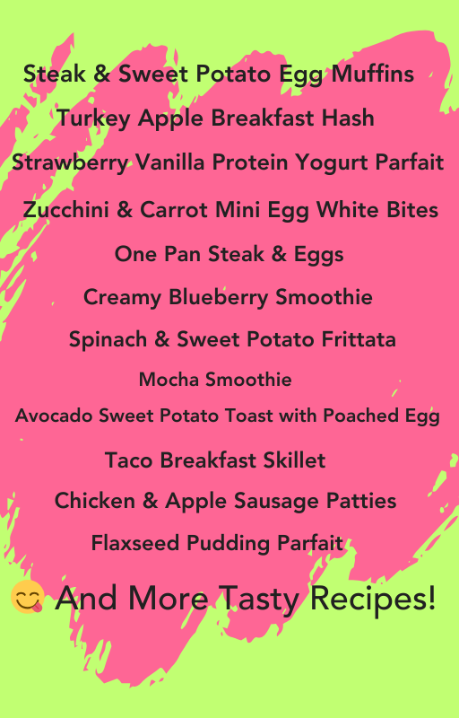 Breakfast Recipes for Weight-Loss | Paleo, Gluten-free, Dairy-Free