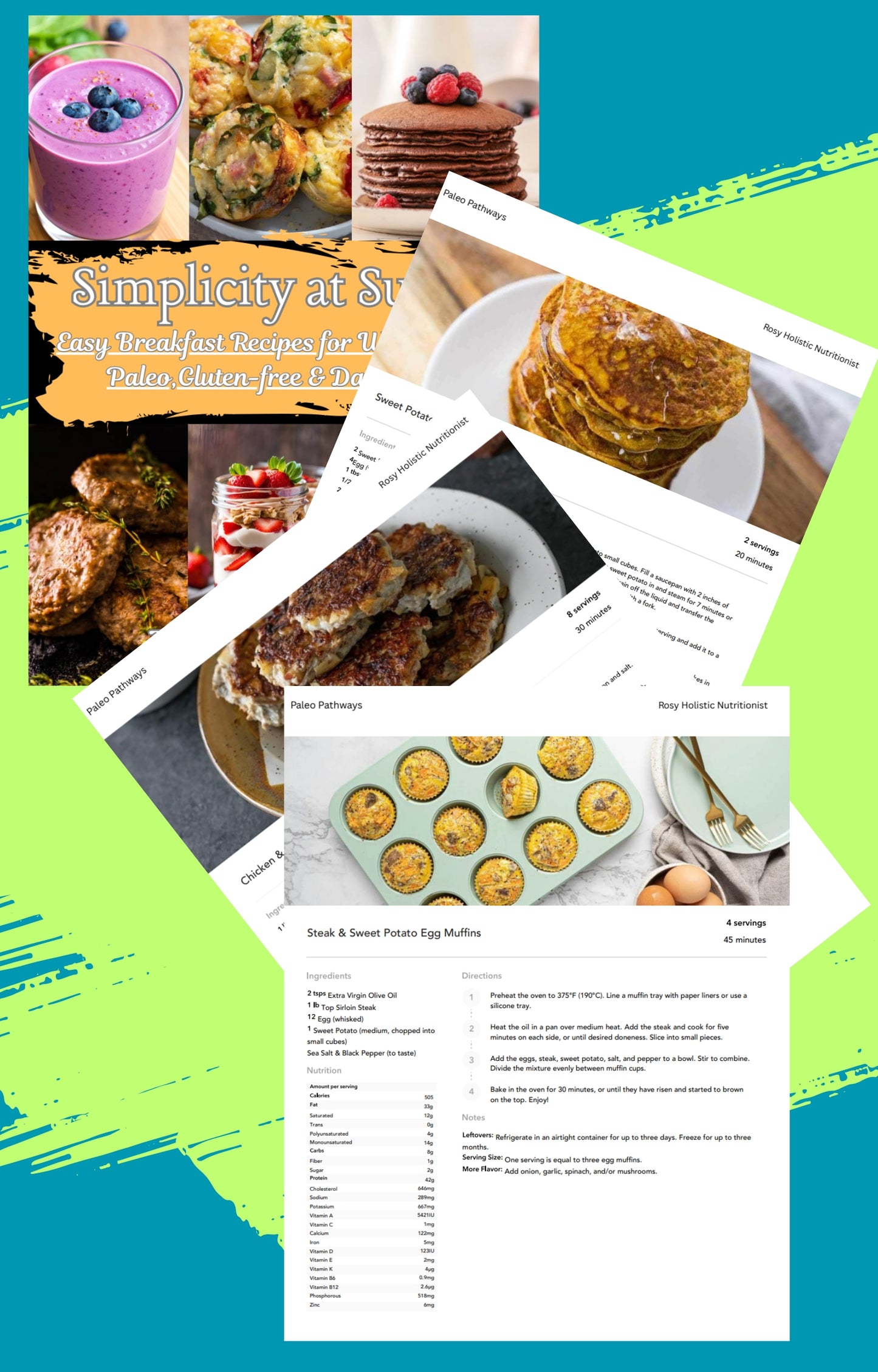 Breakfast Recipes for Weight-Loss | Paleo, Gluten-free, Dairy-Free