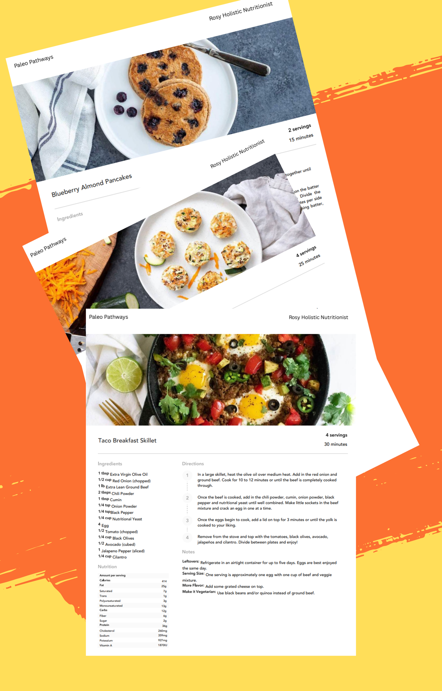 Breakfast Recipes for Weight-Loss | Paleo, Gluten-free, Dairy-Free