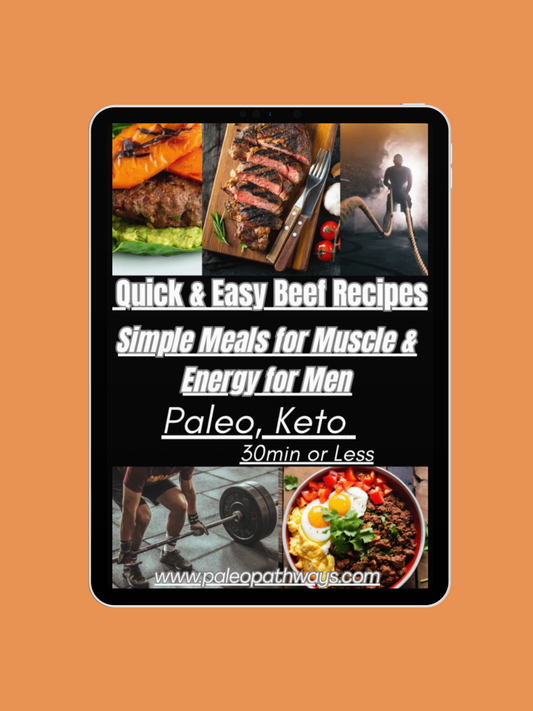 Quick & Easy Beef Recipes Simple Meals tor Muscle & Energy for Men